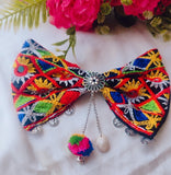 Coin hair bow