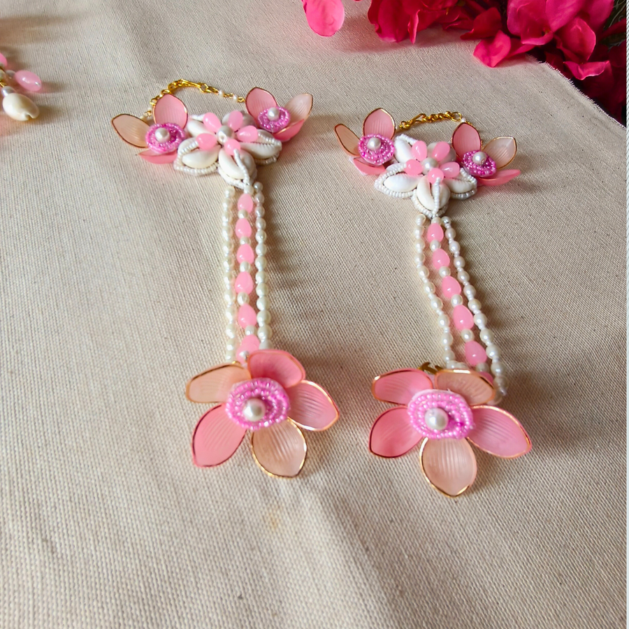 Gulabo (pink petals haldi jewellery)