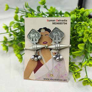 5 paisa oxodise earrings