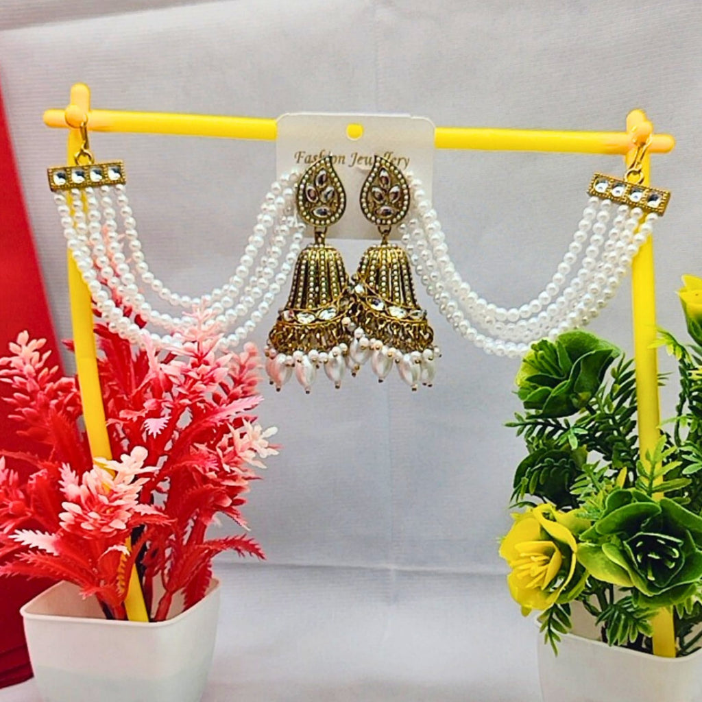 pearl jumka earing