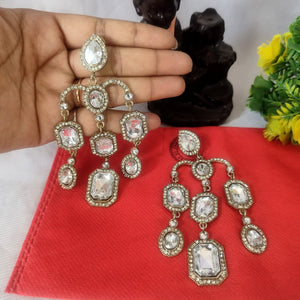White Diamond Earring