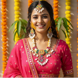 Satrangi Cowrie Haldi Set