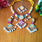 Satrangi Cowrie Haldi Set