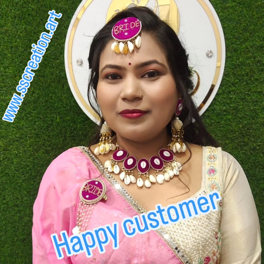 Shagun Haldi jewellery