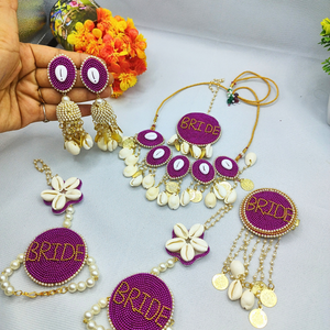 Shagun Haldi jewellery