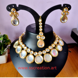 Round Kundan nacklace