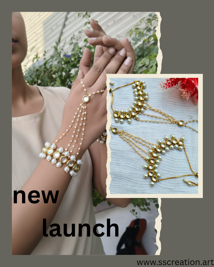 Kundan Hathphool (pair)